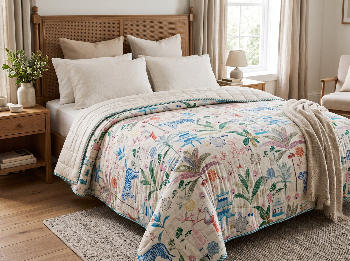 Royal Bengal Cotton Quilt
