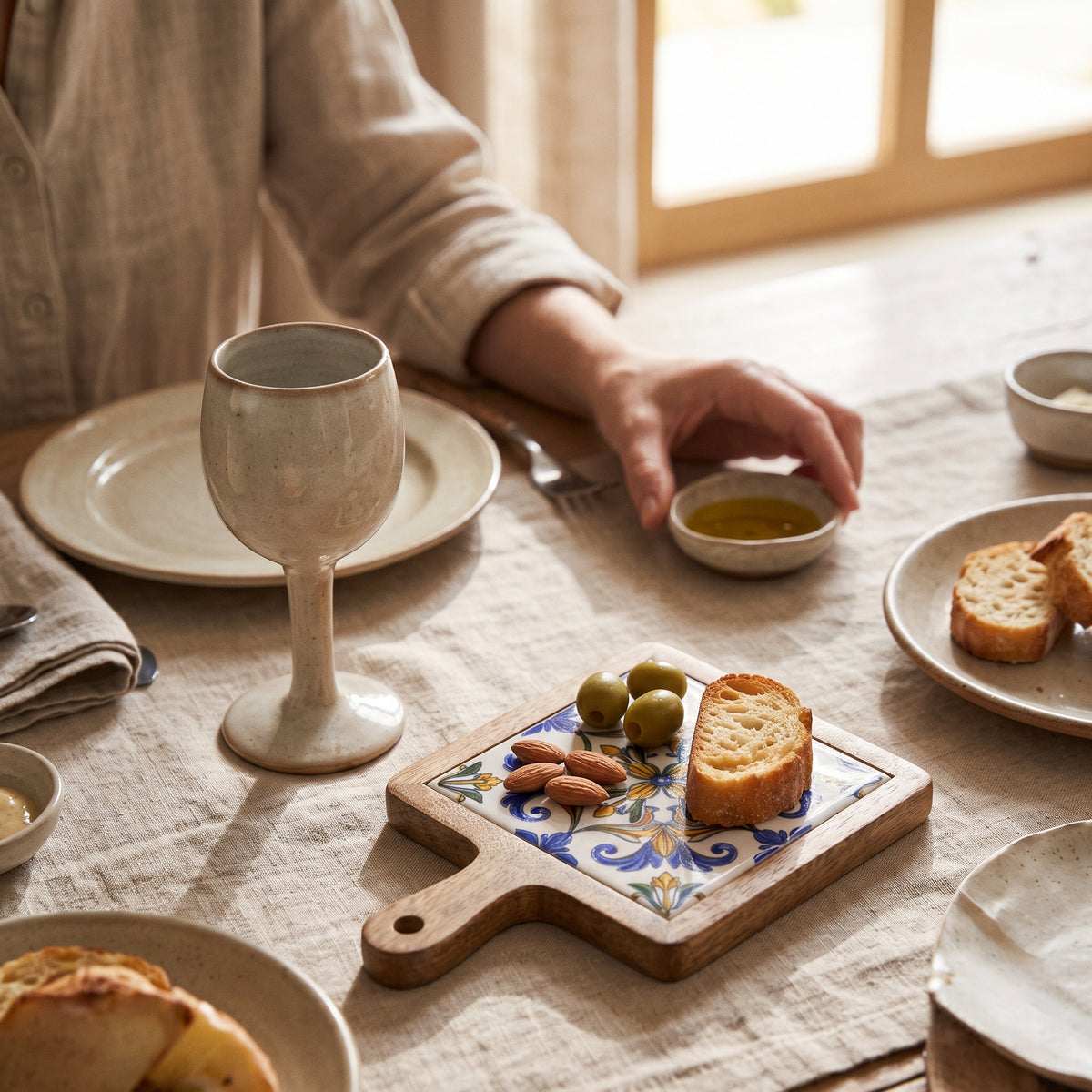 Royal Azulejo Single Tapas Board
