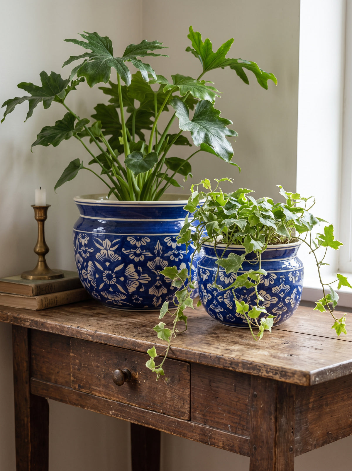 Jaipur Passion Flower Planter Set