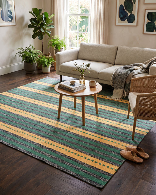 Kerala Garden Kilim Rug - Large
