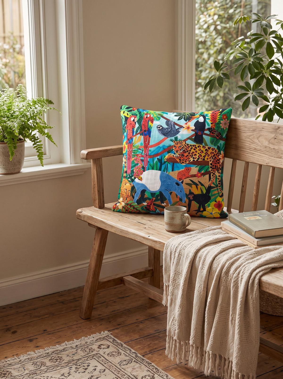 The Aranya Jungle Cushion