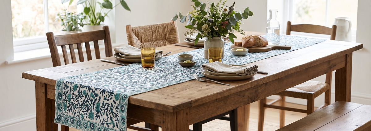 Emerald Meadow Table Runner