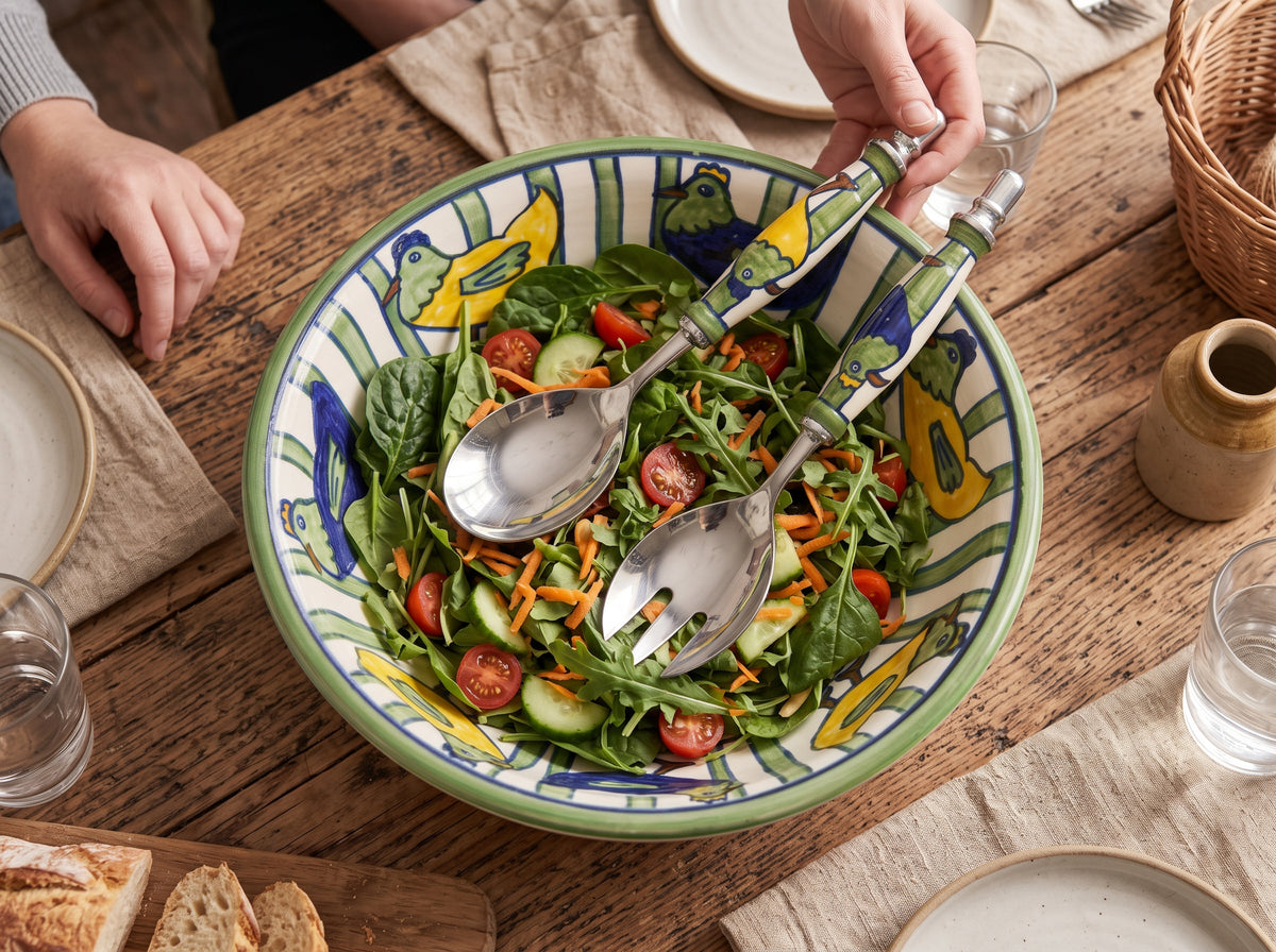 Meadow Hens Salad Servers