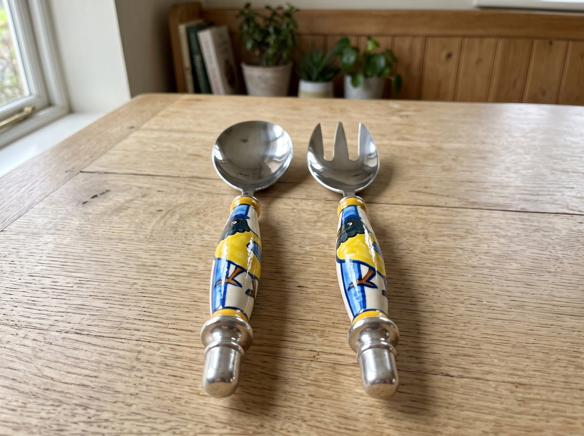 Skyline Hens Salad Servers