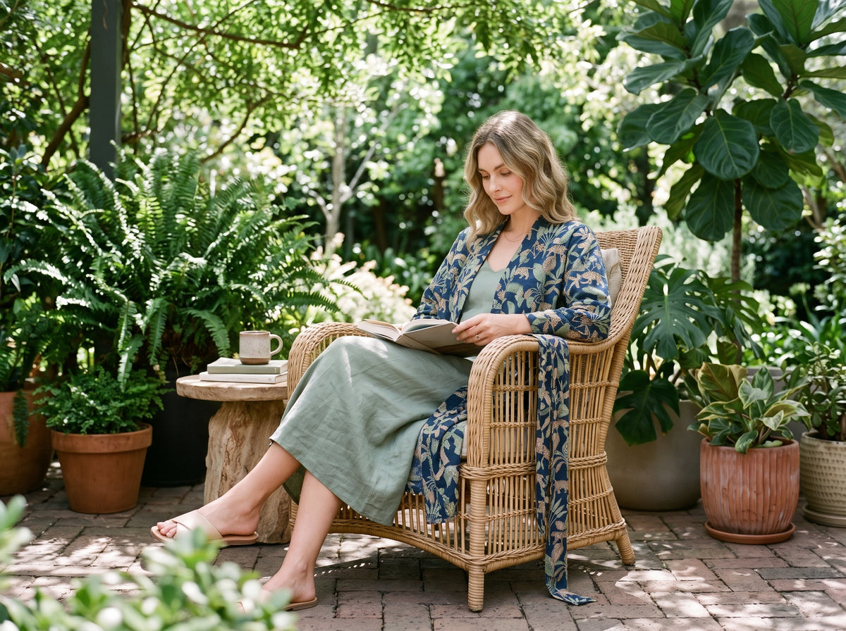 The Sunder Leopard Kimono Robe