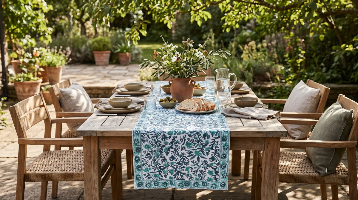 Emerald Meadow Table Runner
