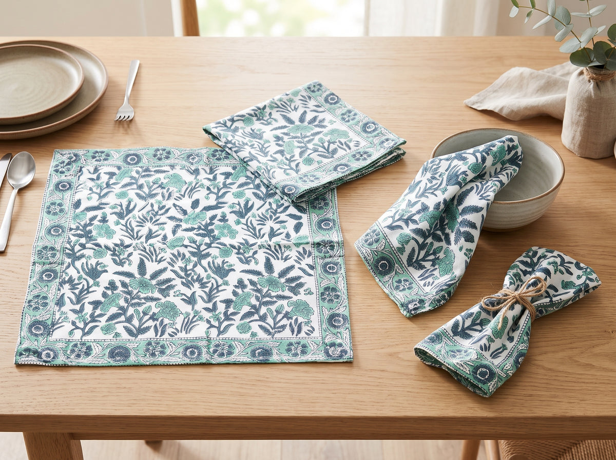 Emerald Meadow Napkin Set
