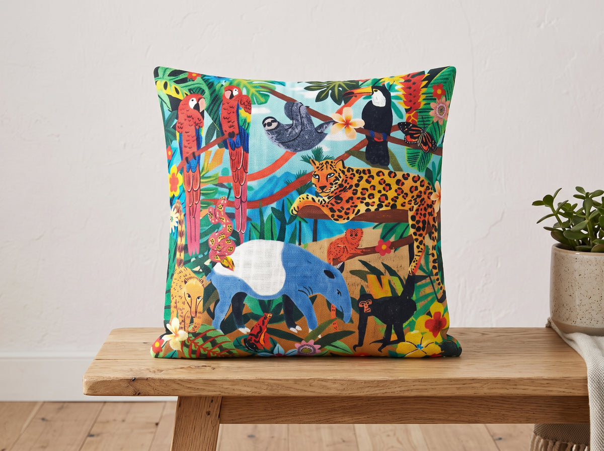 The Aranya Jungle Cushion
