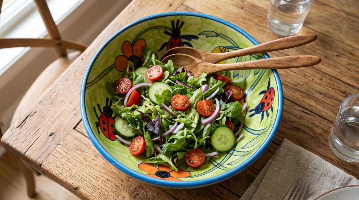 Ladybug Abode Salad Bowl