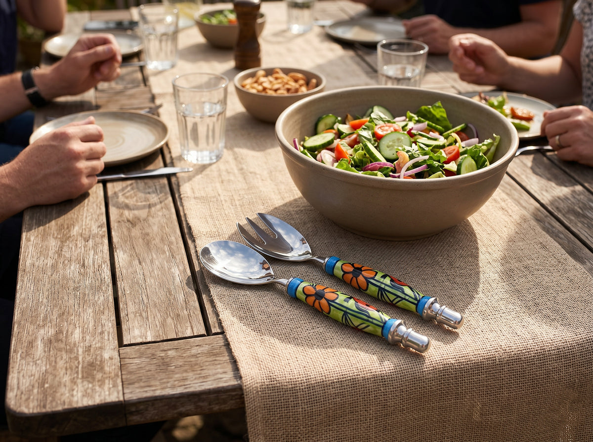 Ladybug Abode Salad Servers