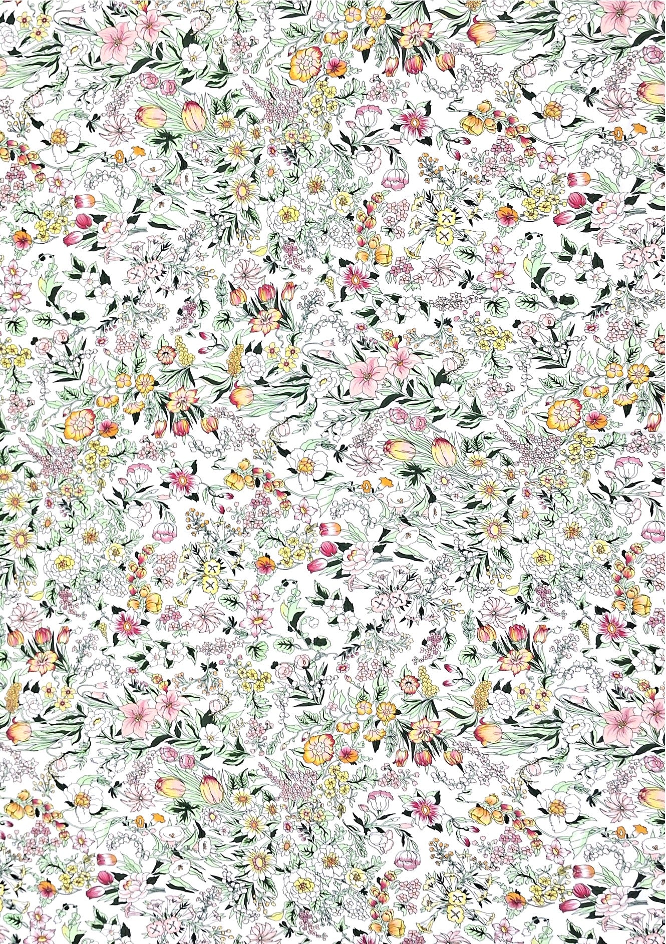Liberty Digital-Print Large Tablecloth