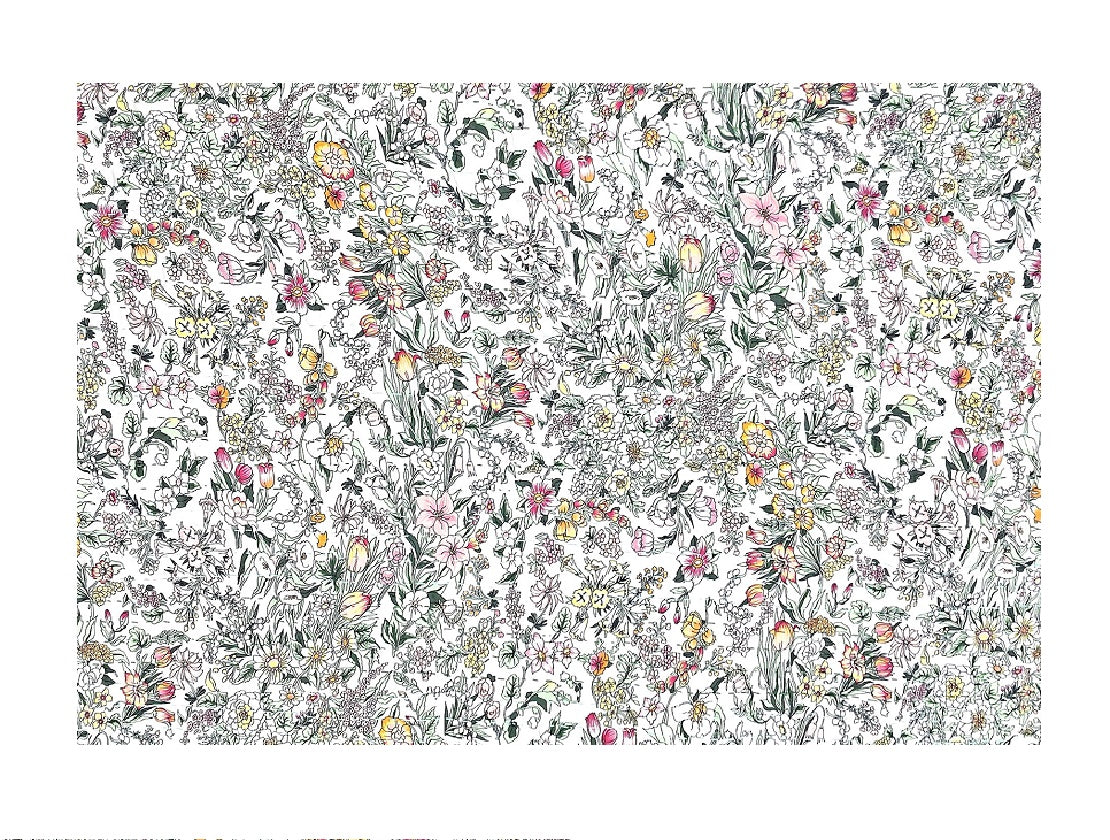 Liberty Digital-Print Large Tablecloth