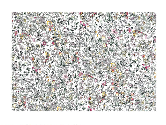 Liberty Digital-Print Small Tablecloth