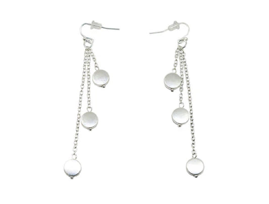 Silver Drop Earrings
