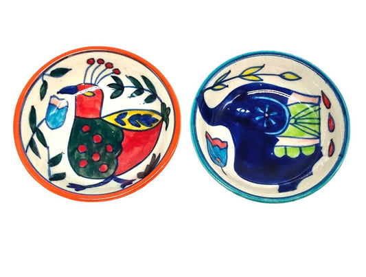 Hand-Painted Menagerie Tapas Bowls