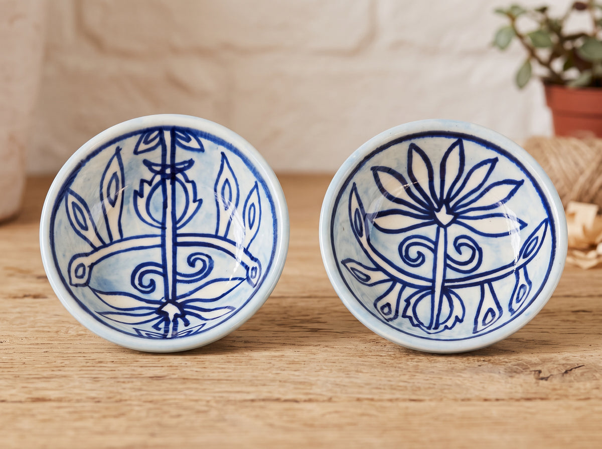 Talavera Oasis Tapas Bowl Set of 2