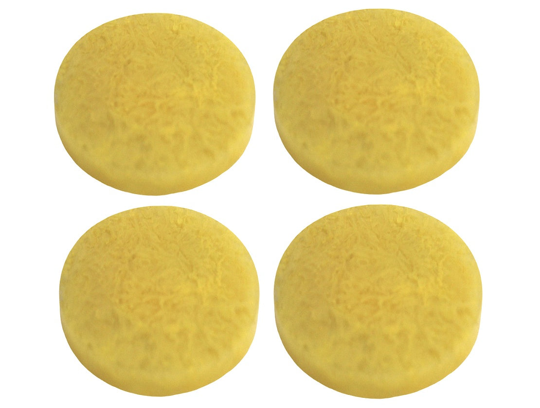 Lemon Yellow Resin Coasters
