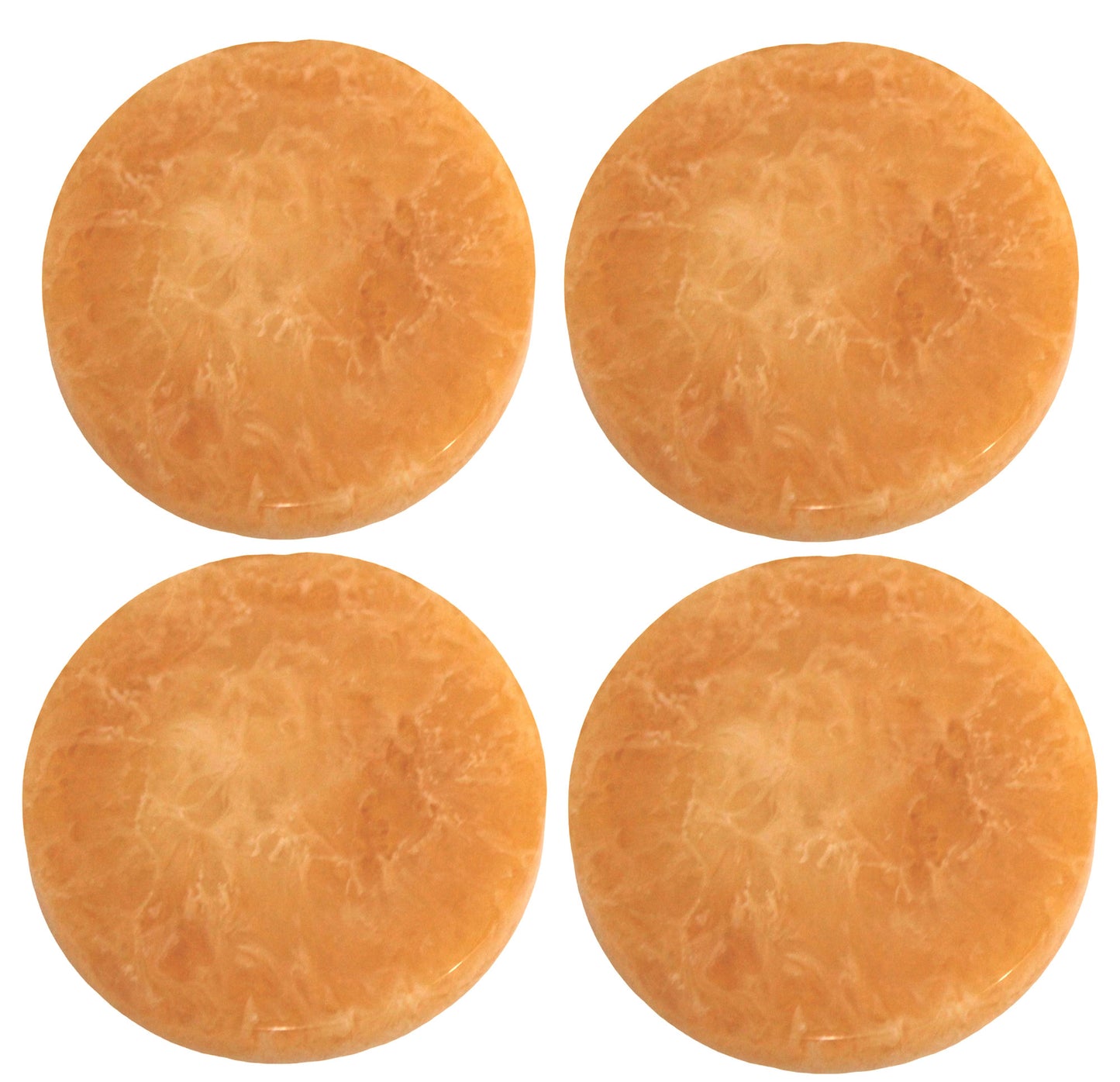 Amber Resin Coasters