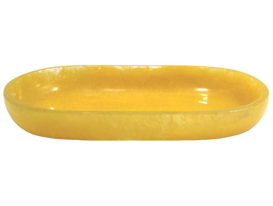 Lemon Yellow Resin Platter