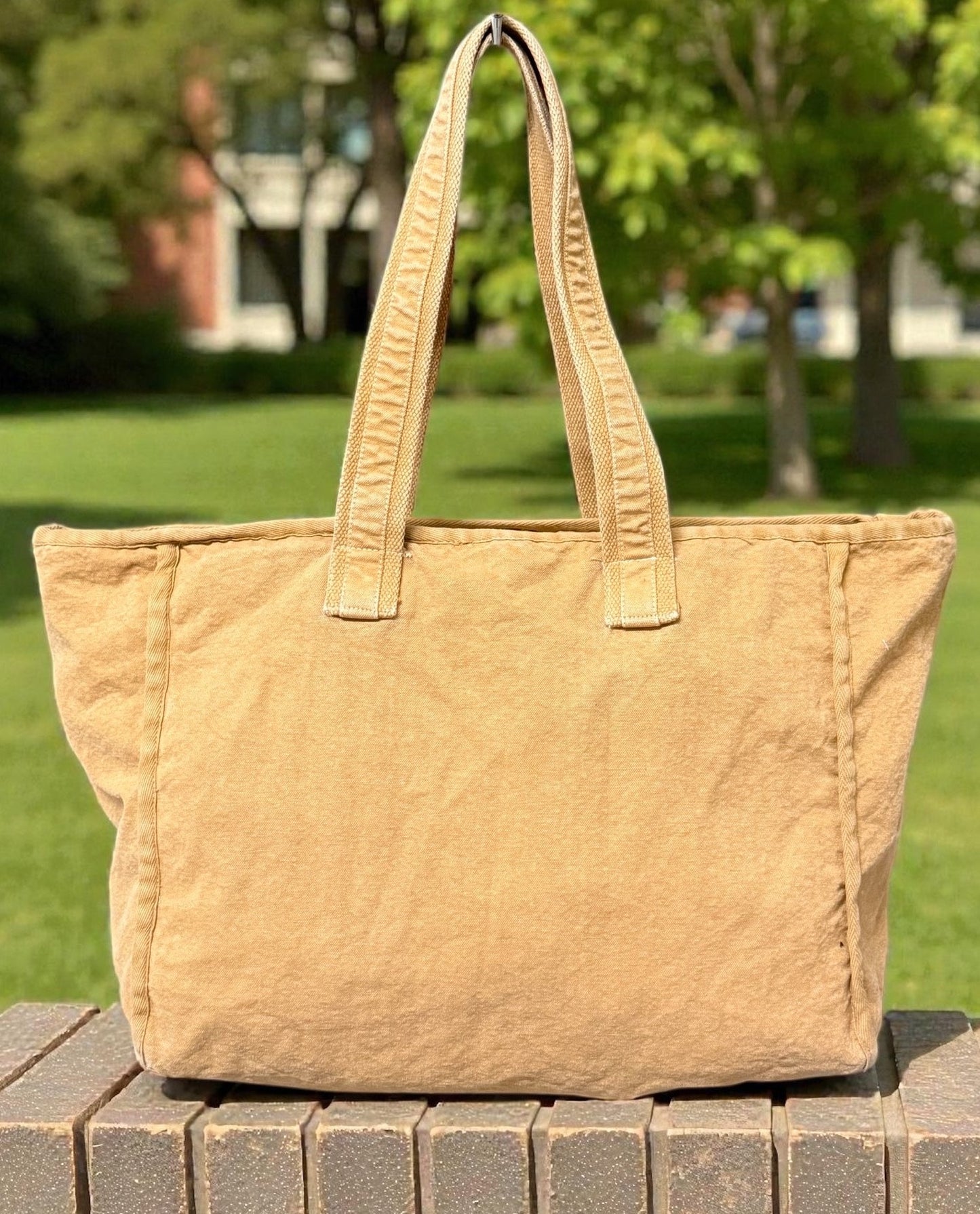 Sienna Washed Canvas Weekender Tote