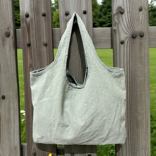 Sonoma Washed Canvas Slouchy Tote Bag