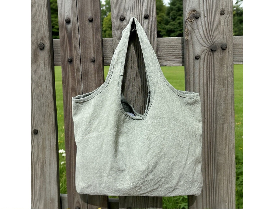 Sonoma Washed Canvas Slouchy Tote Bag