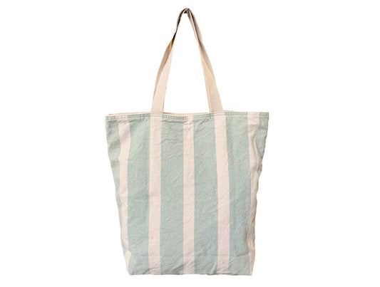 Sonoma Striped Canvas Market Tote