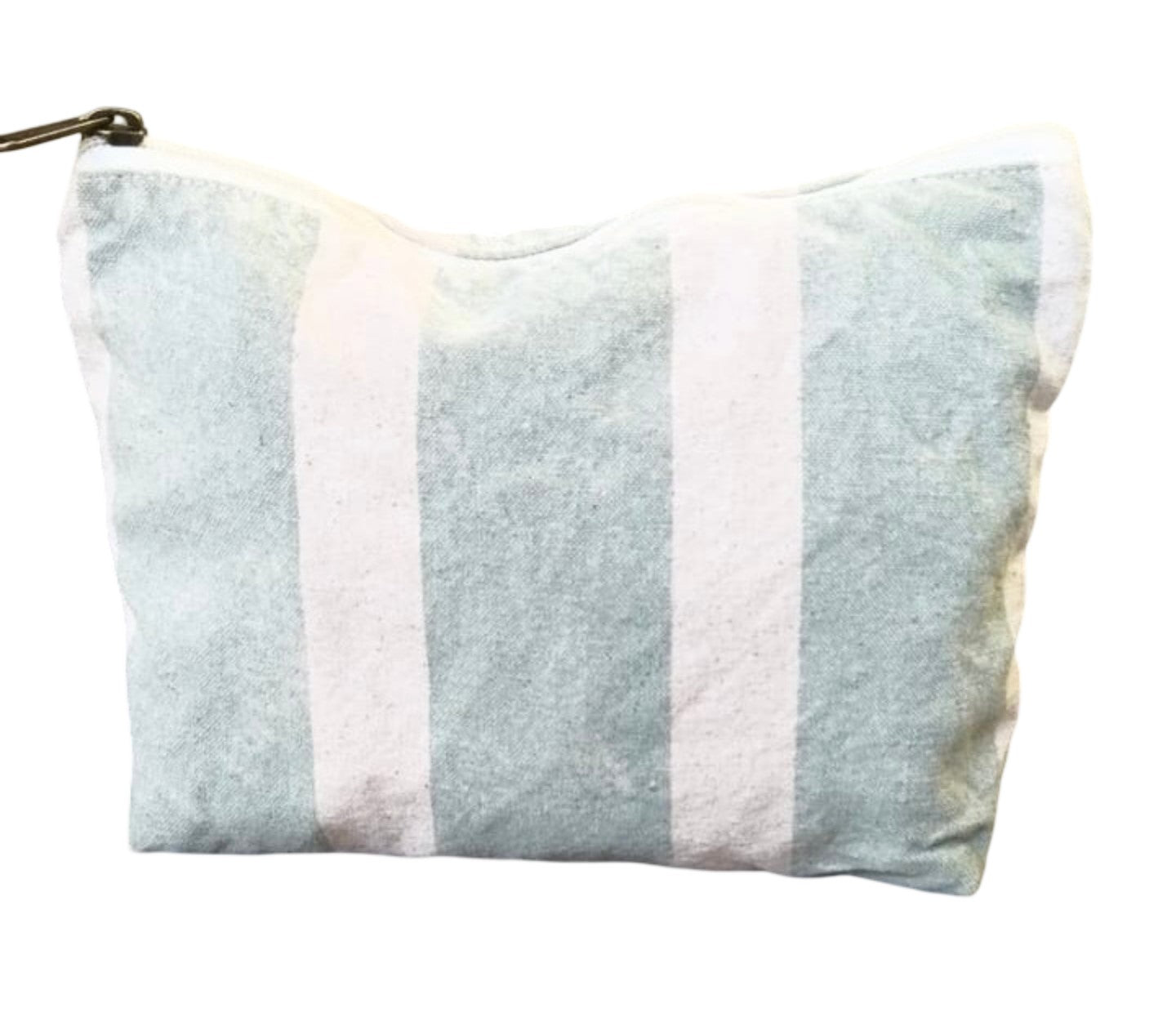 Sonoma Striped Canvas Cosmetic Pouch