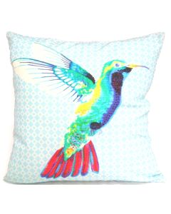 Hummingbird cushion