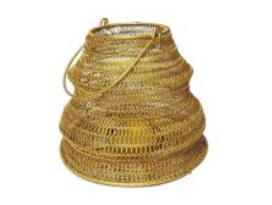 Small brass wire lantern