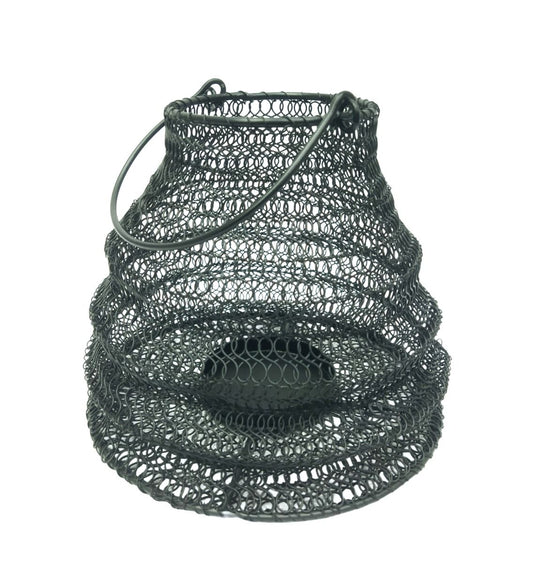 Medium Black Wire Lantern