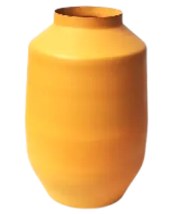 Mustard Yellow Vase