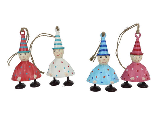 Set of 4 Pointy Hat Hangings - Sale!