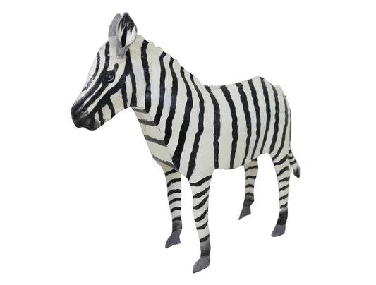 Small painted zebra 23x20x6 cm