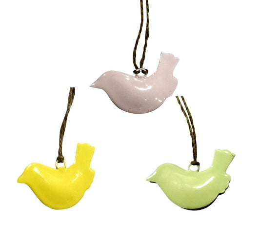 Set of 3 Coloured Birds