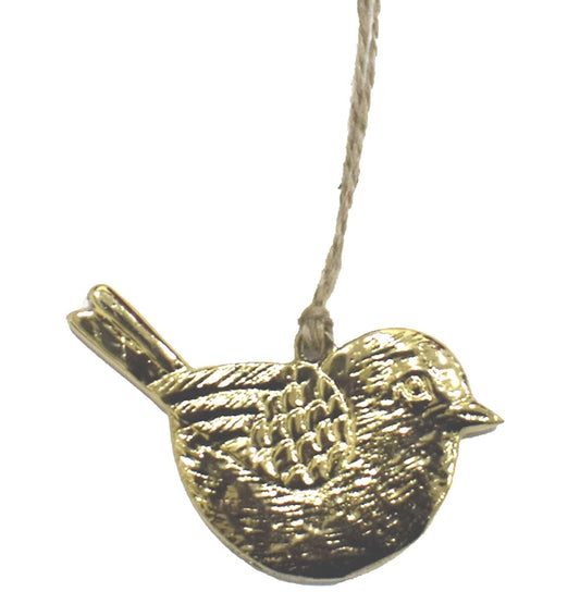 Brass Bird Hanging Ornament - Sale!