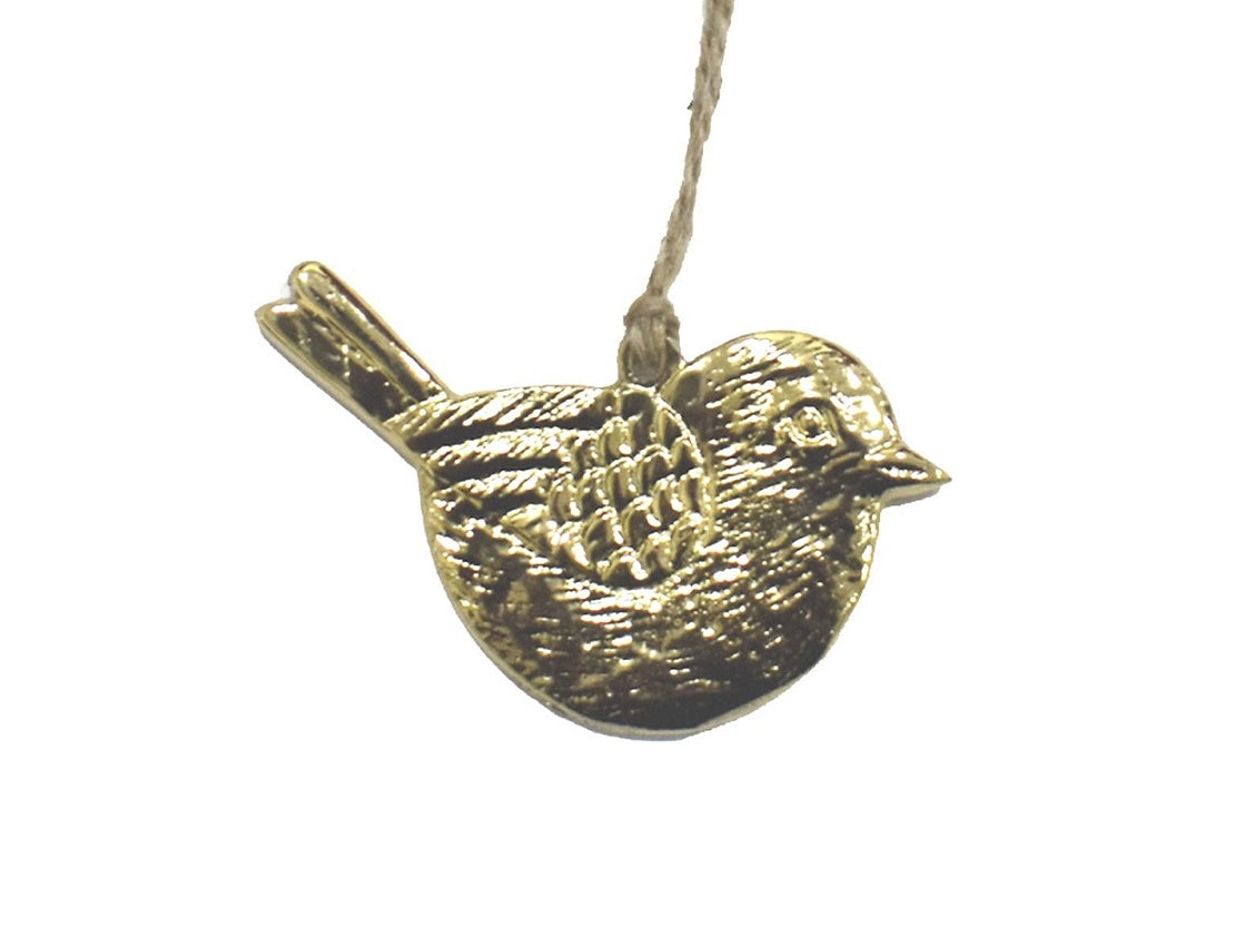 Brass Bird Hanging Ornament - Sale!