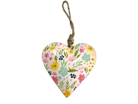 Heart with Floral Design