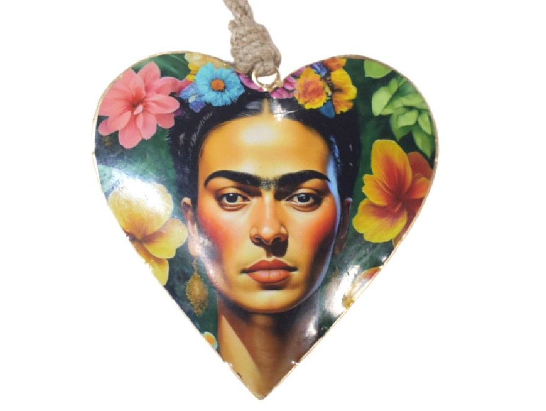 Frida Heart with Bright Florals