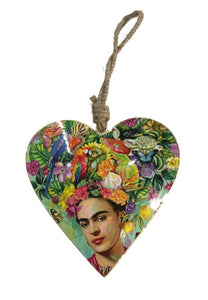 Frida Heart with Flowers