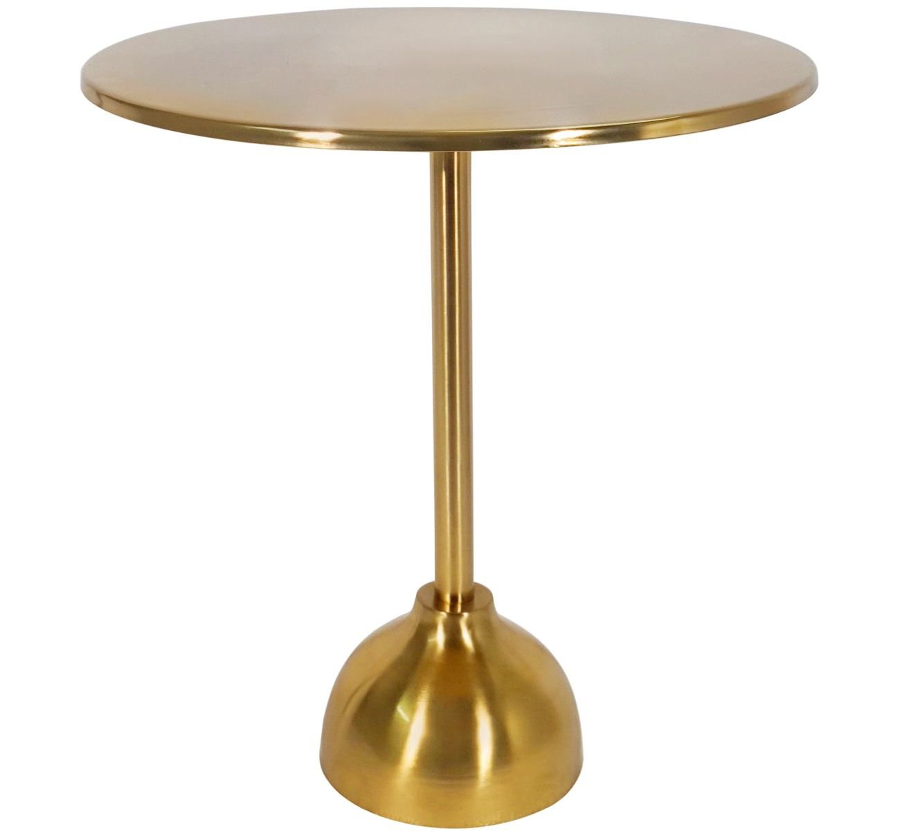 Gold Brushed Brass Side Table