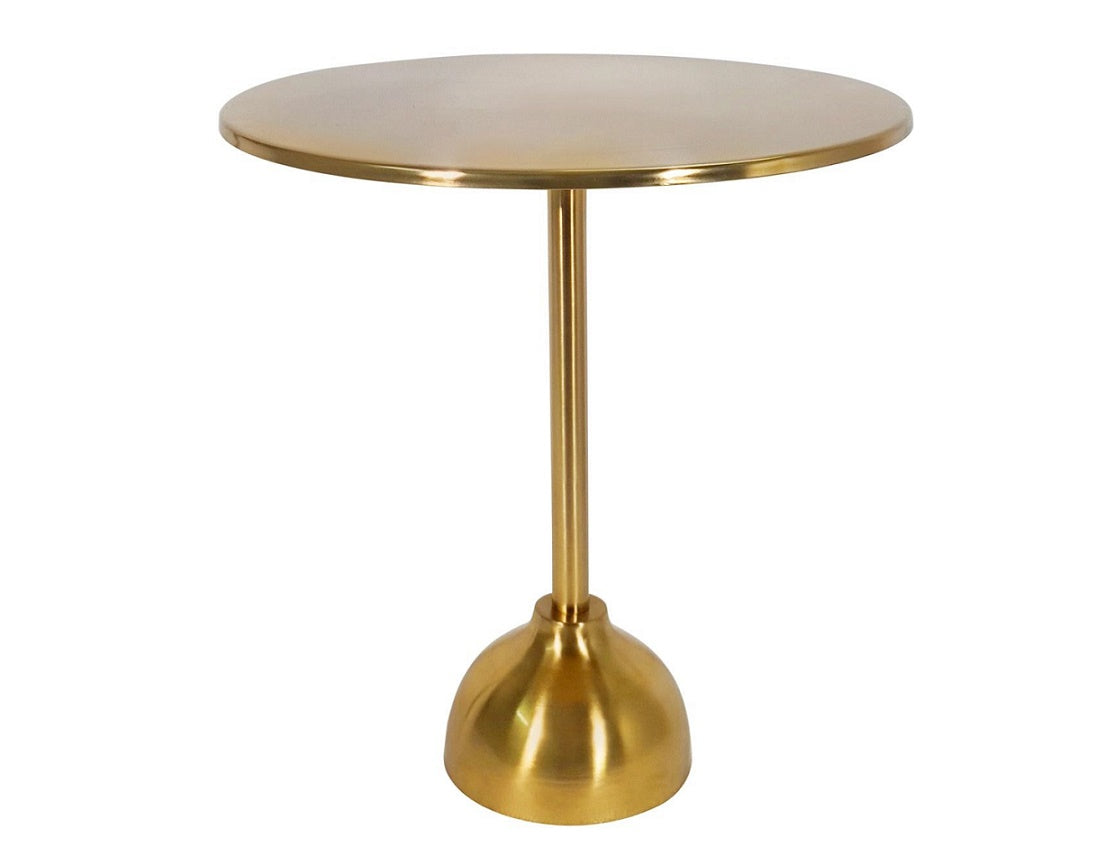 Gold Brushed Brass Side Table