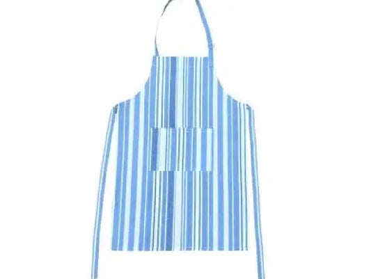 Blue Striped Apron