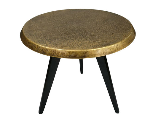 Brass table 60x60x45 cm