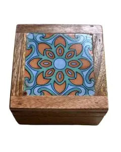 The Royal Azulejo Terracotta Keepsake Box