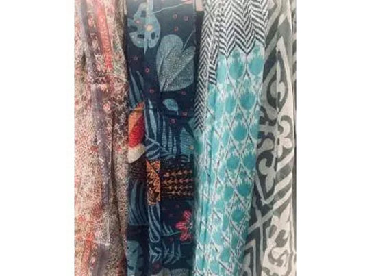 10 Beautiful Assorted Cotton Scarves