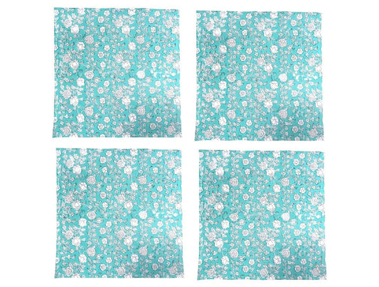 Set of 4 Cotton Cloth Napkins