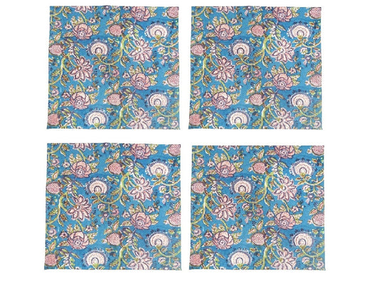 Set of 4 Cotton Napkins