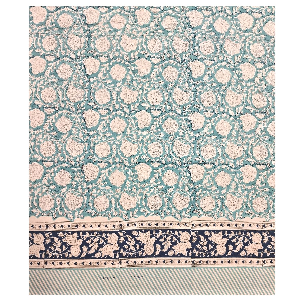 Rectangular Block Print Tablecloth
