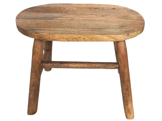 Wooden Oval Stool